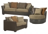 3-Piece Microfiber Living Room Set
