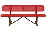 bench, park bench, commercial park bench, 6 ft park bench, park bench with back