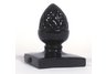 fence, steel fence, postcap, post cap, pineapple top, pineapple post cap, aluminum post cap, aluminu