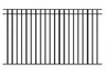 steel pool fence, fencing, aluminum pool fencing