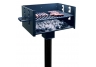 commercial park benches, commercial picnic tables, outdoor equipment, trash cans, trash receptacles,