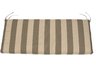 custom bench cushion, striped bench cushion