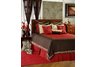 Stunning Crimson and Chocolate Duvet Set