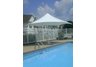 Sunset 18 hex center column retractable umbrella