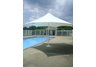 Sunset 18' hex center column retractable umbrella