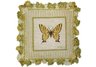 Swallowtail Butterfly Needlepoint Pillow