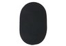 Black Softex Braided Rug - Sample Swatch