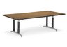 English Oak Mesh Base Conference Table (48" x 96")