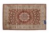 Tan and Red Berenice Rug