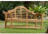 teak bench, bench, contour bench, lutyens bench