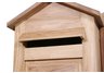 teak mail box, teak mailbox, teak mailboxes, wooden mailbox, wood mailbox