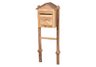 teak mail box, teak mailbox, teak mailboxes, wooden mailbox, wood mailbox