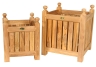Teak Planters - Set of 2