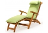 Teak Steamer Chair with Cushion