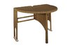 TERRACE MATES 36 ADENA All Weather Wicker in rich Coffee Color 7.5 Ft. Sunbrella Set