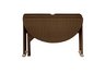 TERRACE MATES ADENA 36" Java Half-Round Table