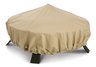 fire pit cover, outdoor fire pit cover, patio fire pit cover, outdoor patio fire pit cover