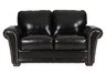The Bella Leather Loveseat