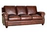 The Solomon Italian Leather Sofa
