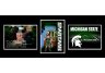 Michigan State Spartans Triple Shot Wall Hanging