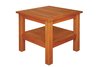 TERRACE MATES Two Shelf High End Table / Square
