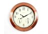 Indoor /Outdoor Copper Finish Case Wall Clock