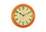 Retro Orange Wall Clock