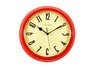 Retro Red Wall Clock