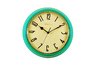 Retro Tourqoise Wall Clock