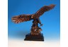 Bronze Spread Wing Eagle