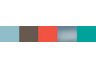 Bronze | Metallic Blue | Tropical Teal | Aquamarine | Caribbean Coral