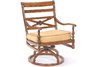 Cast Aluminum Swivel Tilt Arm Chair