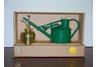 Haws Spray n Sprinkle Gift Box with Green Handy Can & Brass Mister