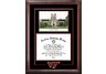 Virginia Tech University Spirit Graduate Frame with Limited edition lithograph
