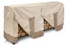 log rack cover, outdoor log rack cover