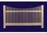 Vinyl Picket Fencing - Classic Scallop Top