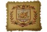 Big Viola and Trumpet Music Needlepoint Pillow