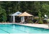 Vista 18 hexagonal cantilevered umbrella