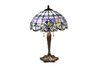 Victorian Design Tiffany Table lamp w/Bronze finish