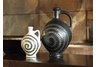 Large Bronze Antica Ceramic Pitcher