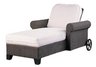 Emilia Chaise Lounge w/ Wheels