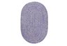 Amethyst West Bay Tweed Braided Bath Rug - Sample Swatch