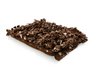 Bindy Bed in Chocolate w/ cream paw prints