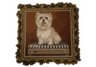 Westie Needlepoint Pillow