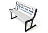 custom park bench