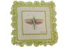 Jan Cooleys Winged Grasshopper Needlepoint Pillow