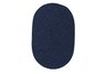 Blue Moon Wool Solid Braided Rug - Sample Swatch