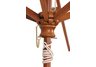 wood frame pulley hub