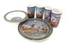Water Fowl Series Gift Box 12 Piece Tableware Set