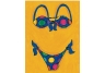 yellow bikini